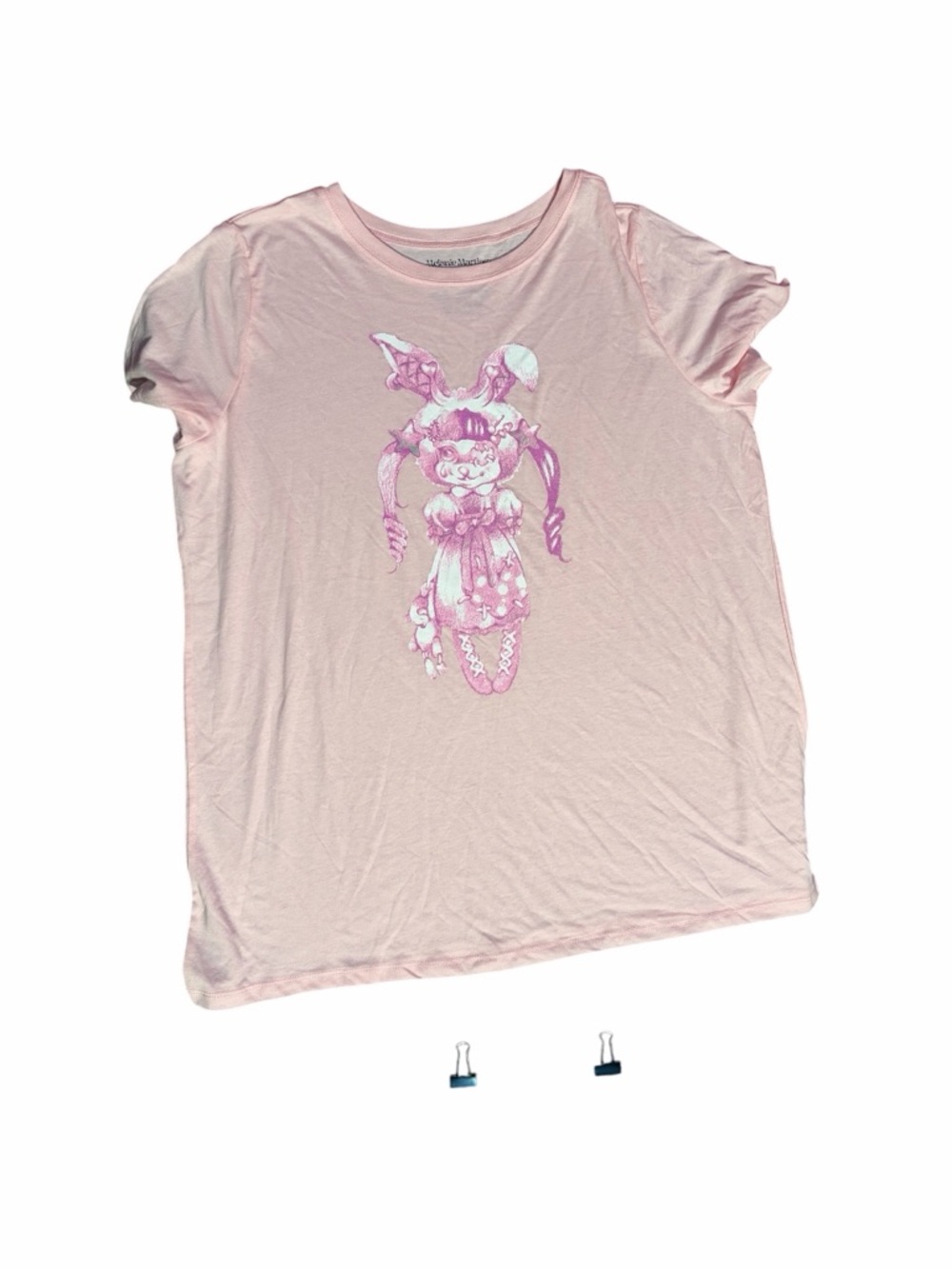 Melanie Martinez Light Pink Graphic Tee Kawaii Y2K Baby Tee 1X